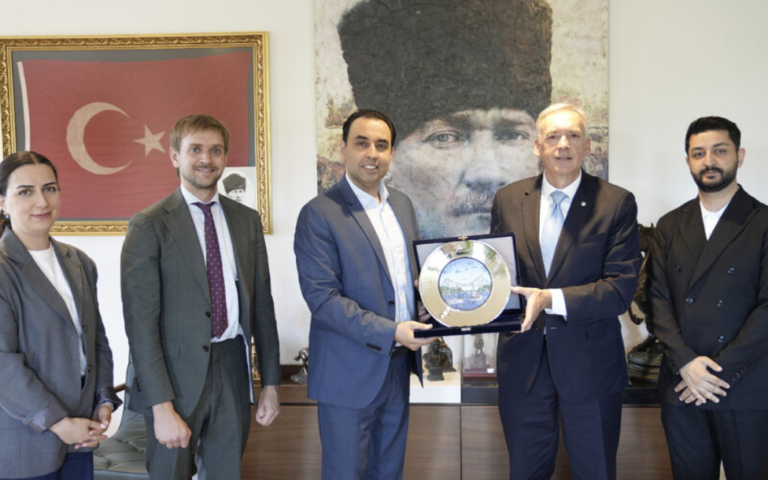 Uruguay Büyükelçisi ve Başkonsolosunu Üniversitemizde Ağırladık