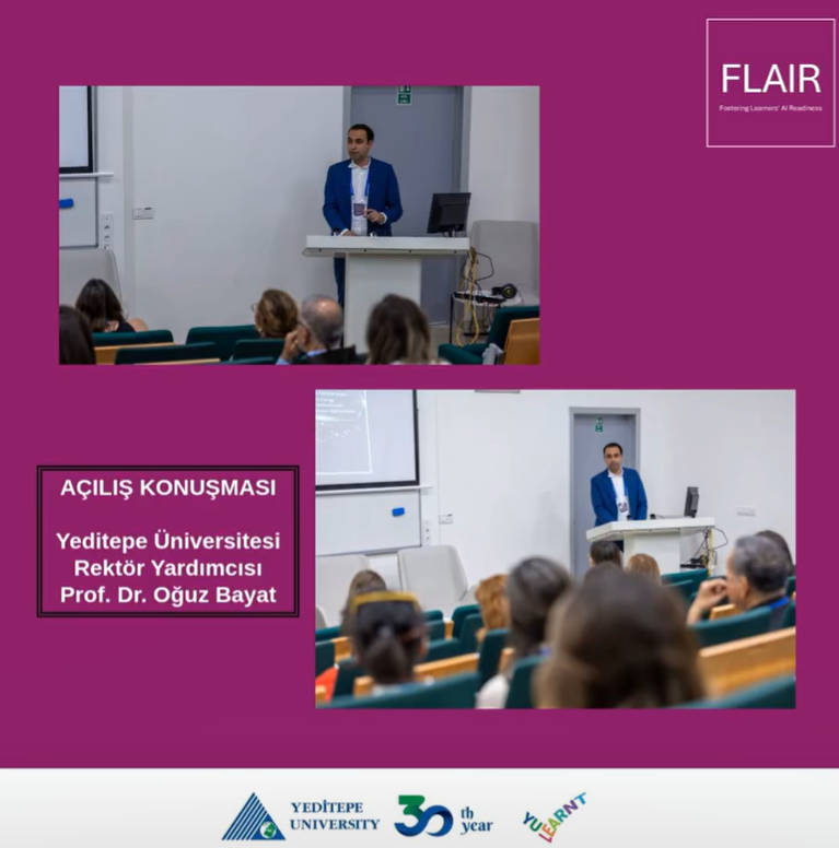 FLAIR Projesi Yaygınlaştırma Etkinliğinde Yapay Zekâ Okuryazarlığını Konuştuk